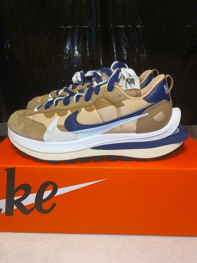 Sacai × Nike Vapor Waffle "Sesame And Blue Void"