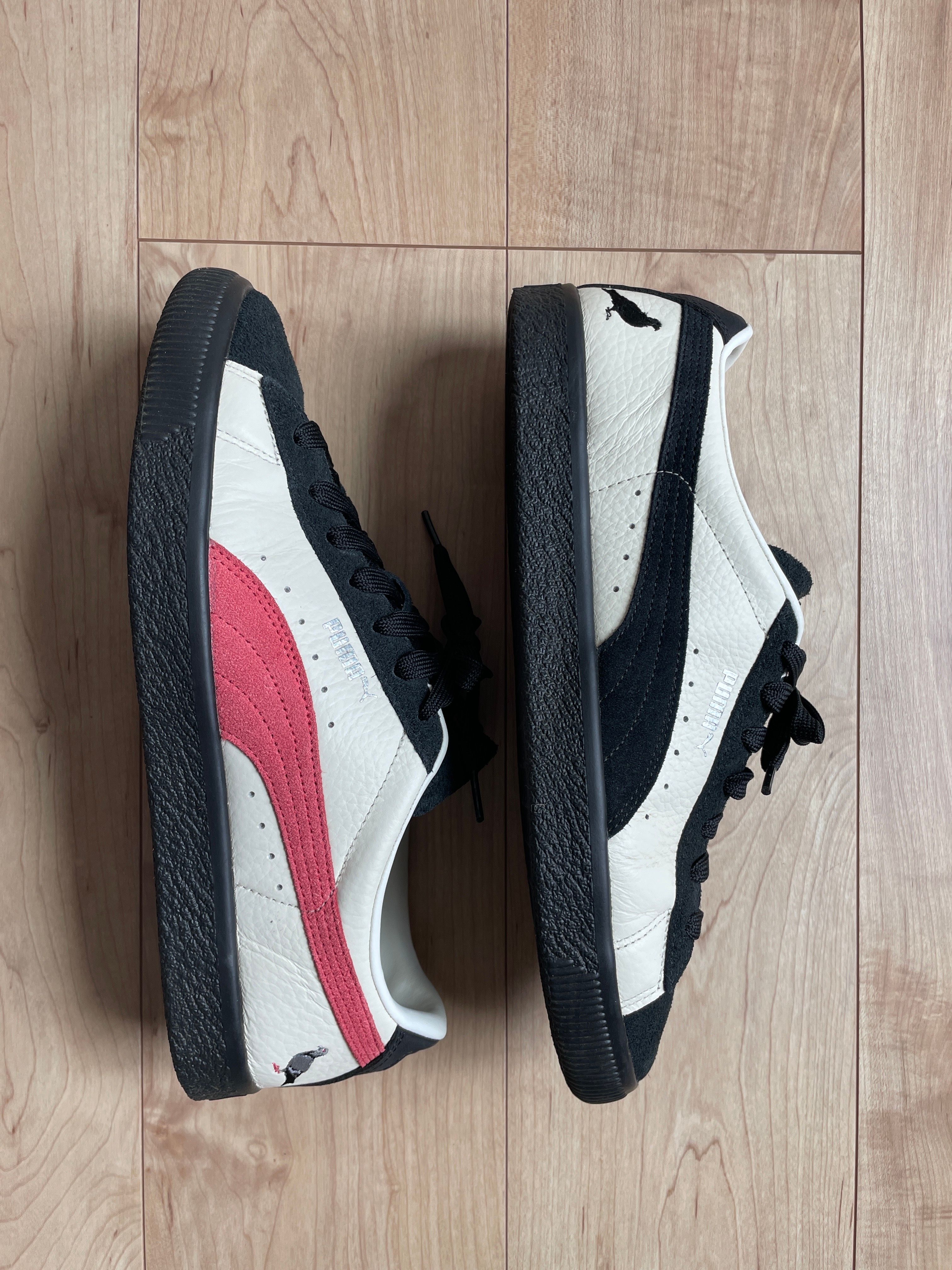 Staple × Atmos × Puma Suede "Beige/Black/Smoke Pink"