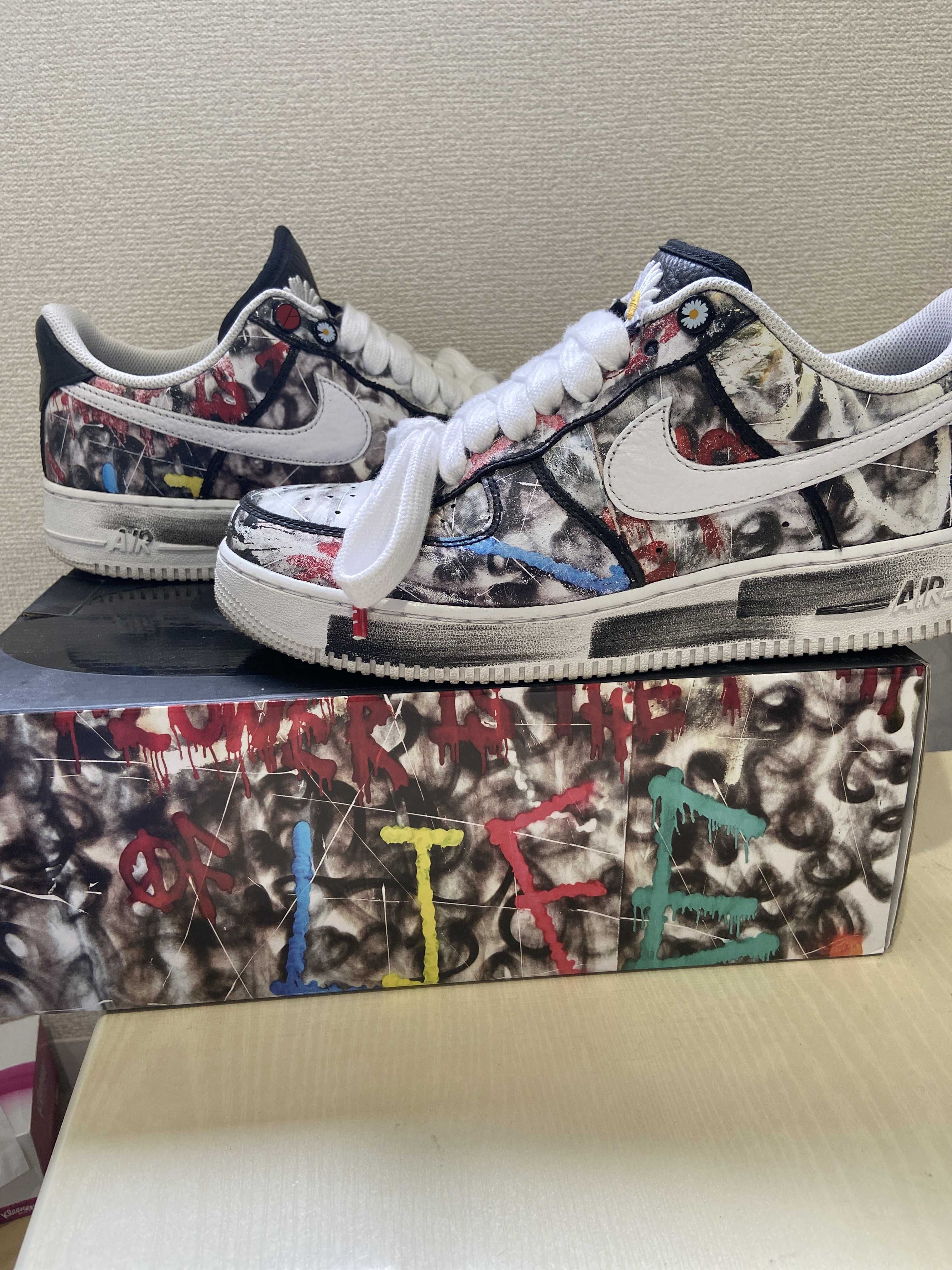 PEACEMINUSONE × Nike Air Force 1 Low Para Noise "Black" / G-DRAGON