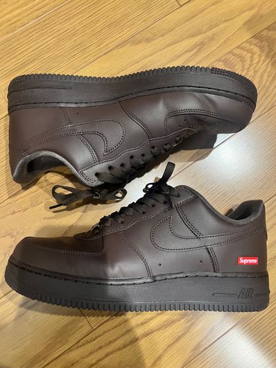 Supreme × Nike Air Force 1 Low "Baroque Brown"
