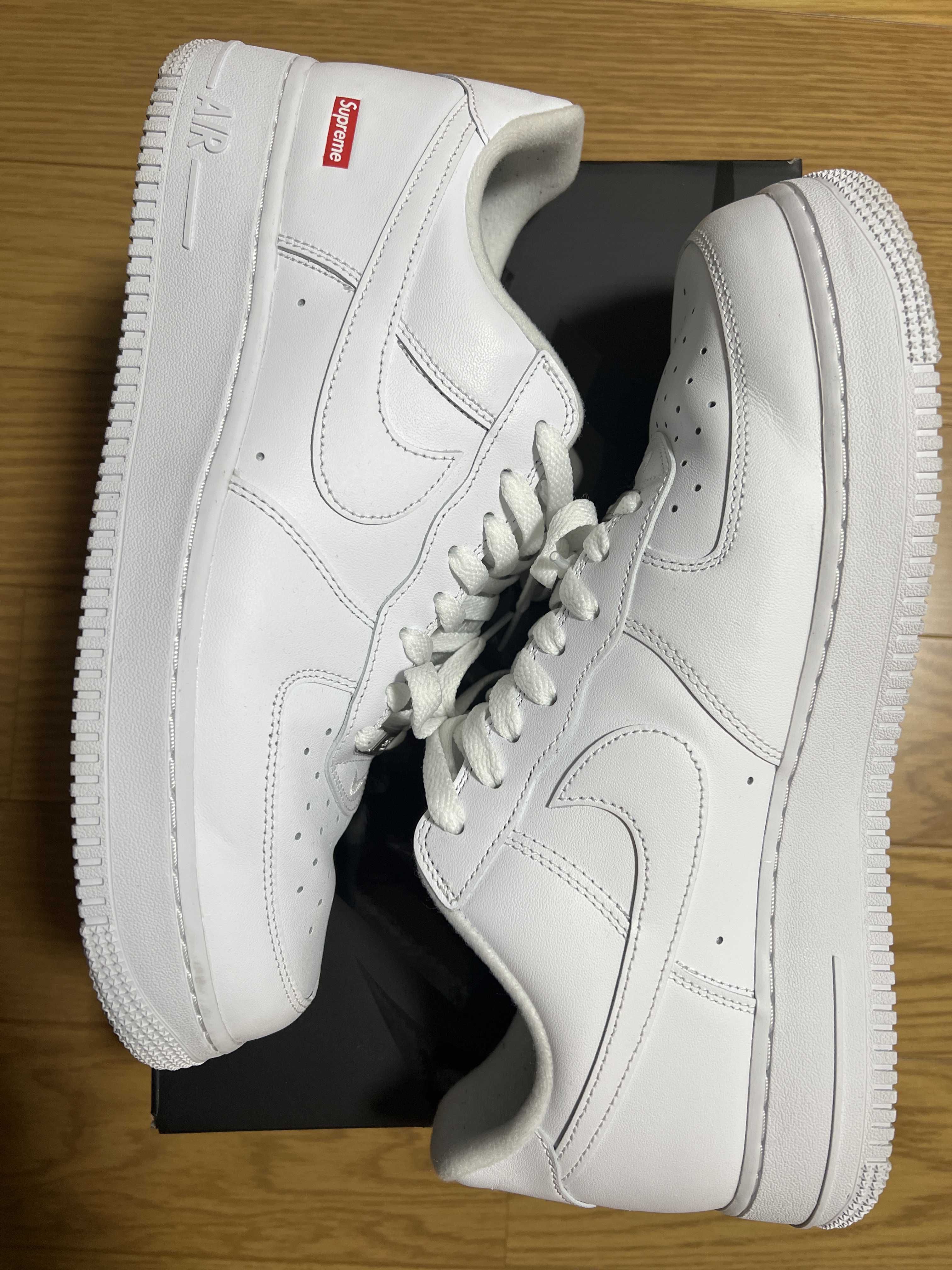 Supreme × Nike Air Force 1 Low "White"