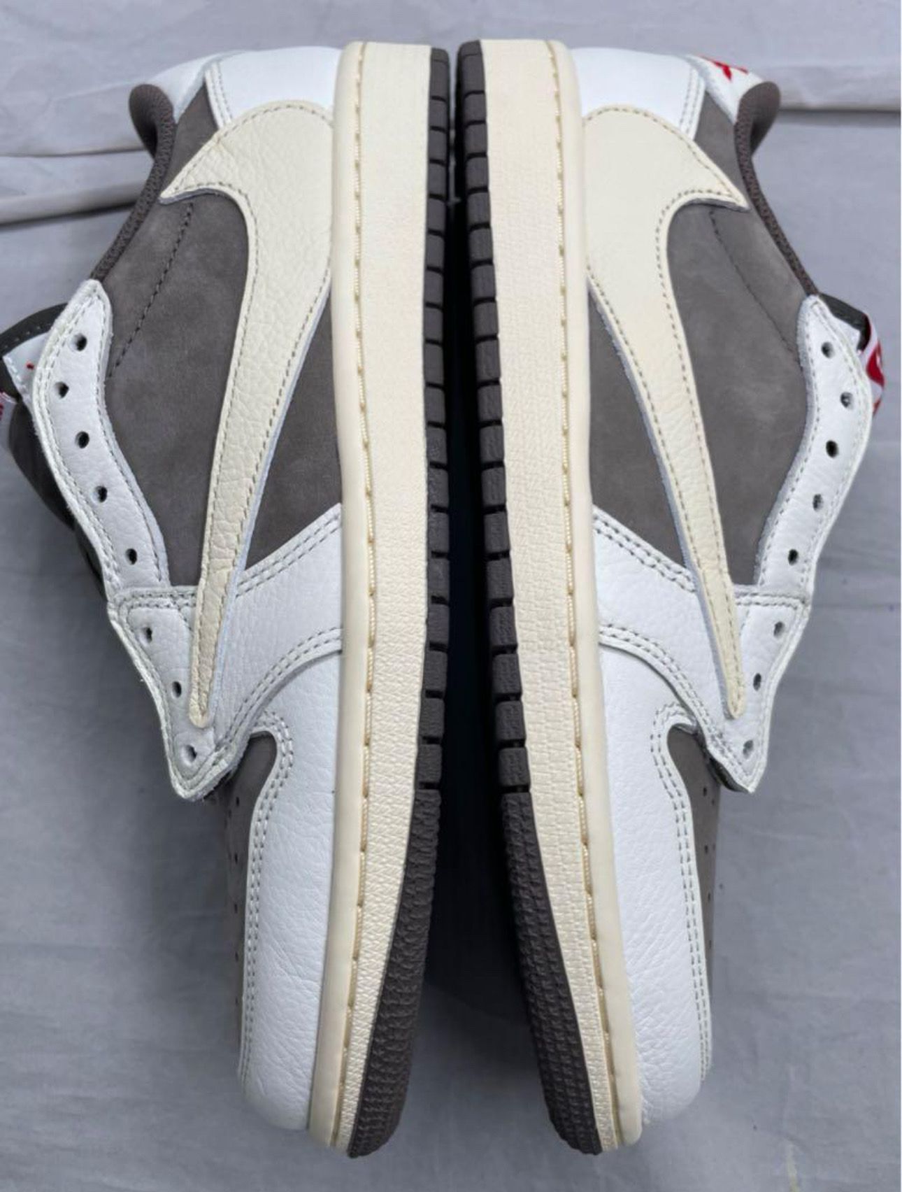 Travis Scott × Nike Air Jordan 1 Low OG SP "Reverse Mocha/Sail and Ridgerock"