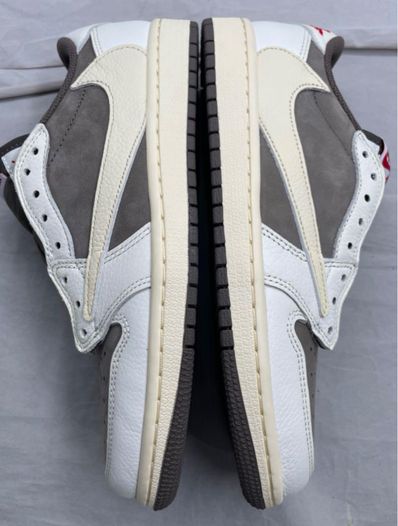 Travis Scott × Nike Air Jordan 1 Low OG SP "Reverse Mocha/Sail and Ridgerock"