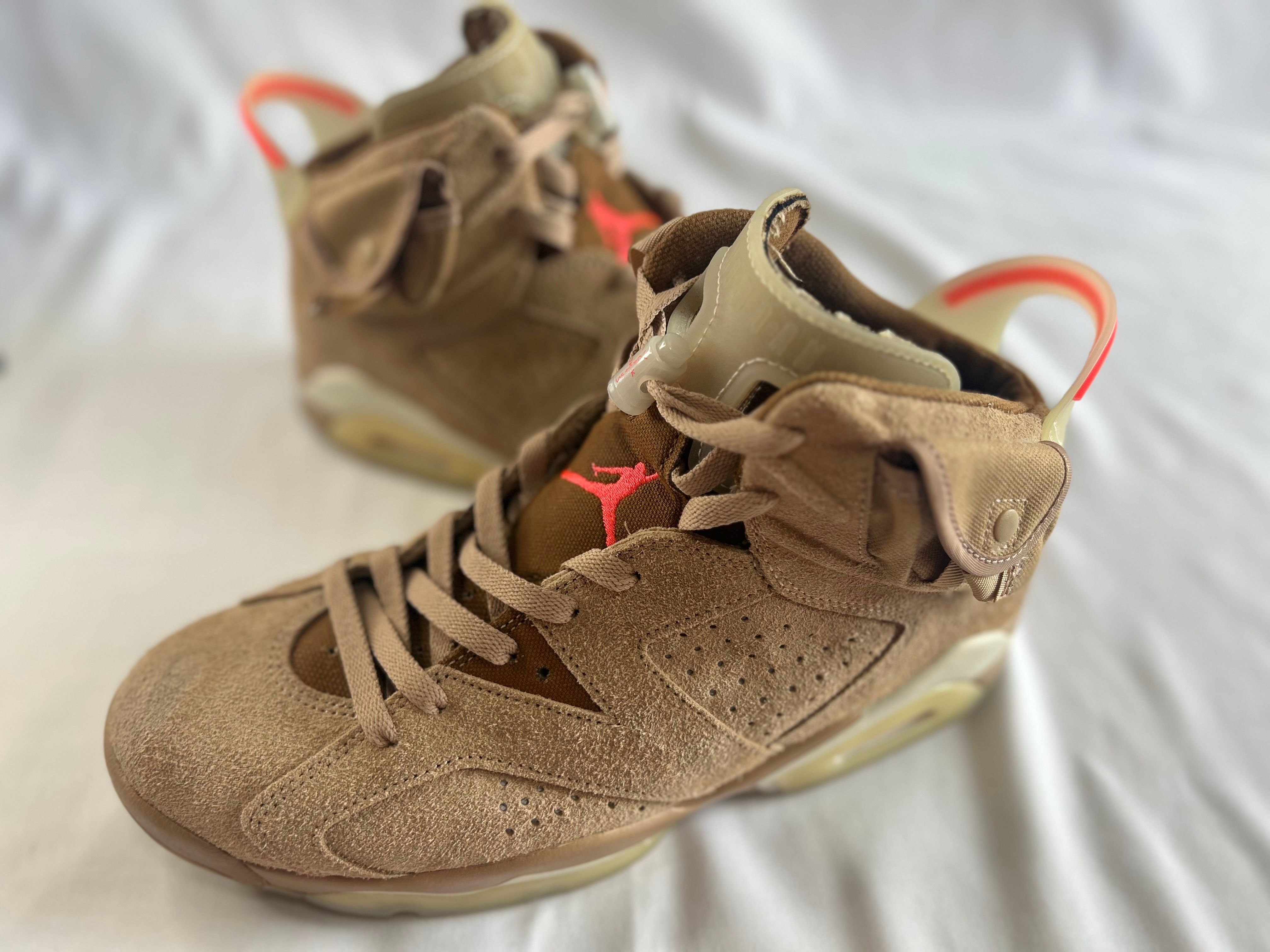 Travis Scott × Nike Air Jordan 6 "British Khaki"