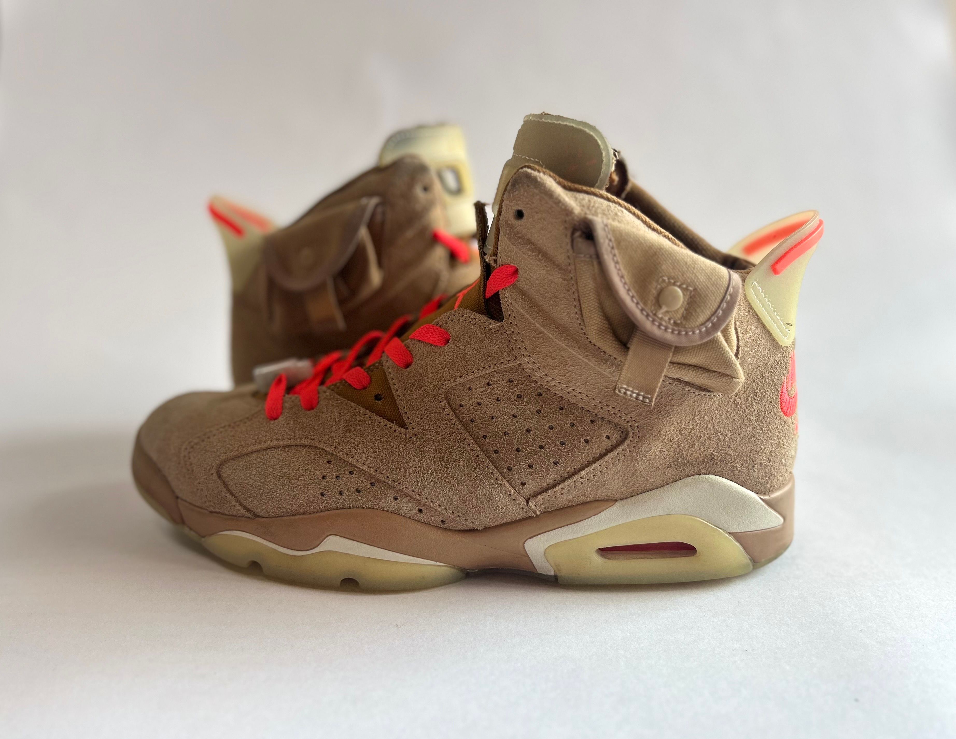 Travis Scott × Nike Air Jordan 6 "British Khaki"
