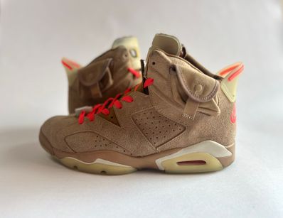 Travis Scott × Nike Air Jordan 6 "British Khaki"