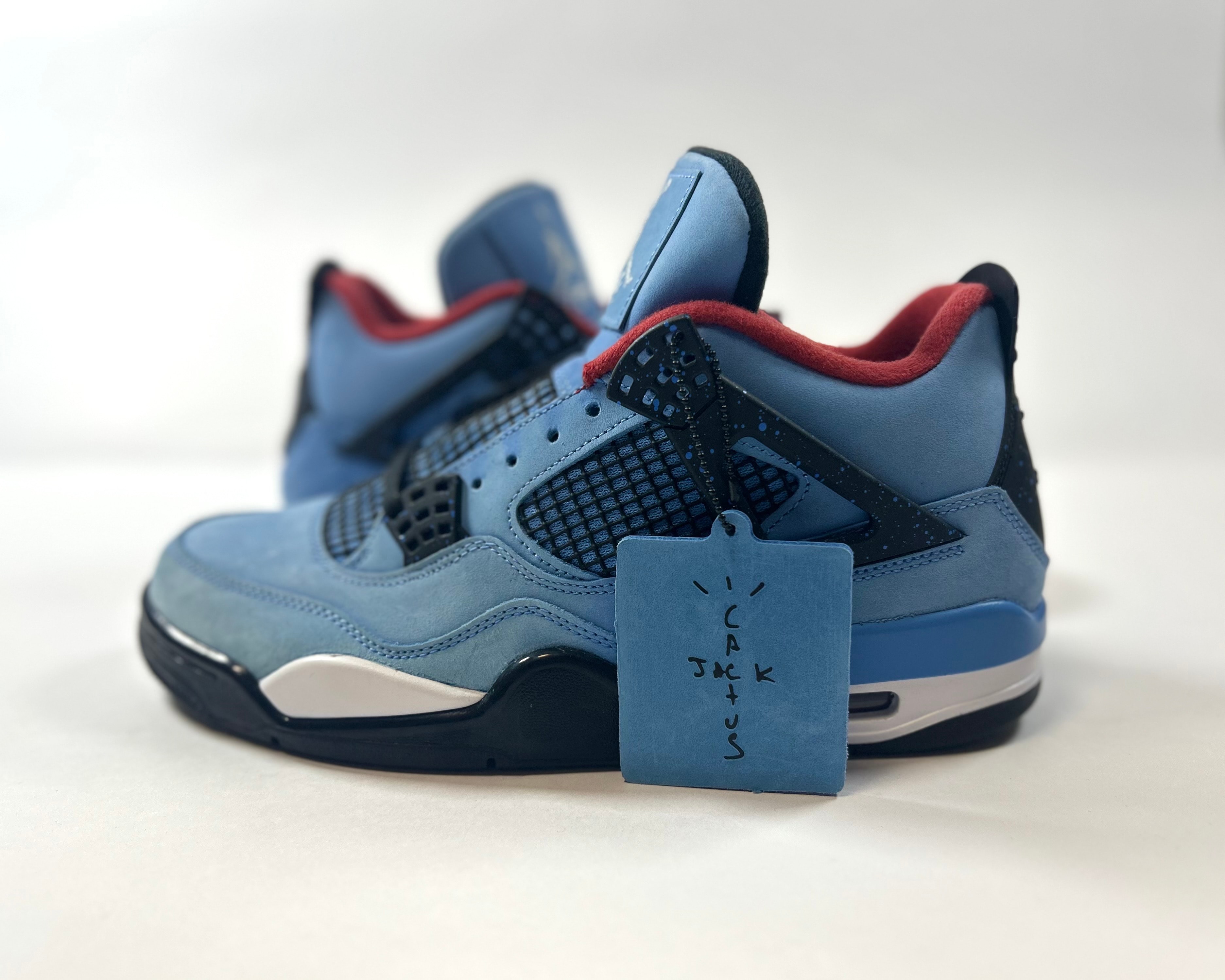 Travis Scott × Nike Air Jordan 4 Retro Cactus Jack "University Blue"