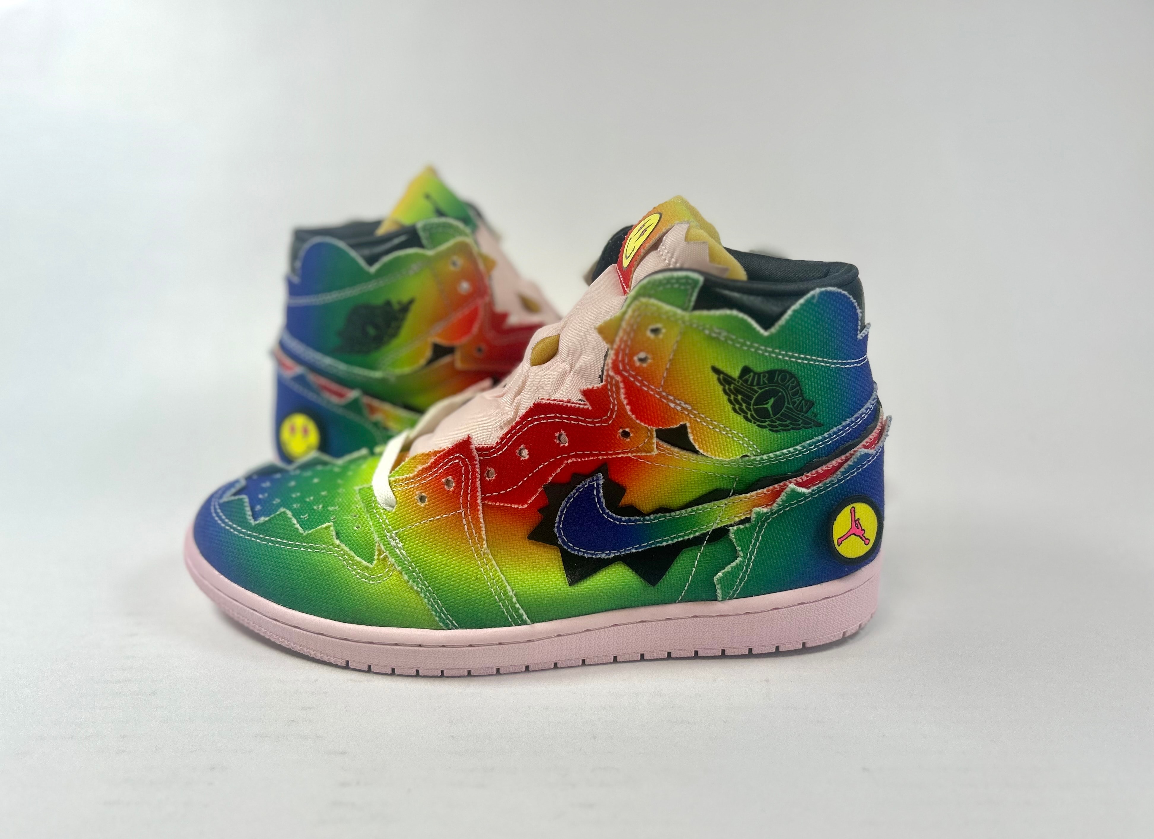 J Balvin × Nike Air Jordan 1 High OG "Rainbow"