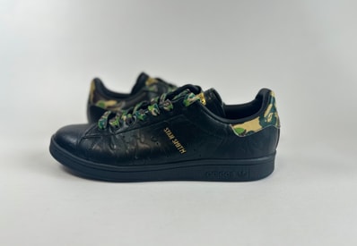 A BATHING APE × adidas Stan Smith 30th Anniversary "Black"