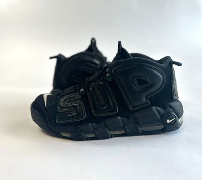 Supreme × Nike Air More Uptempo "Black"