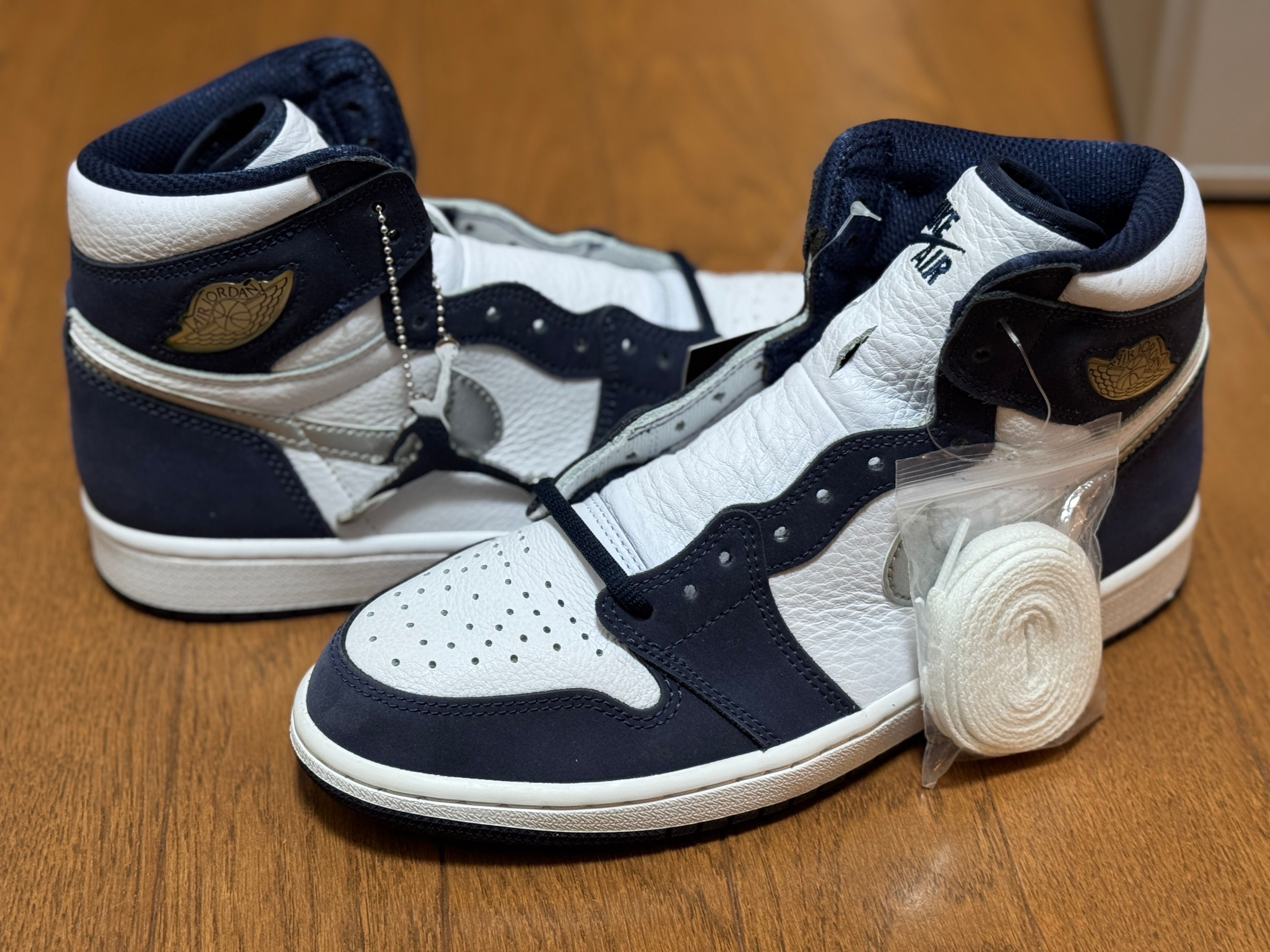 Nike Air Jordan 1 Retro High OG CO.JP "Midnight Navy"(2020)(ブリーフケース付き)