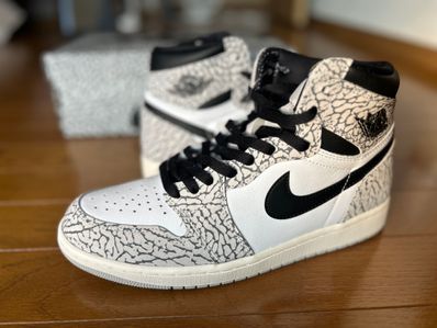 Nike Air Jordan 1 High OG "White Cement/Safari"