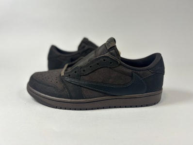 Travis Scott × Nike Air Jordan 1 Low OG SP "Velvet Brown and Dark Mocha"