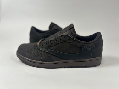 Travis Scott × Nike Air Jordan 1 Low OG SP "Velvet Brown and Dark Mocha"