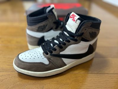 Travis Scott × Nike Air Jordan 1 Retro High OG TS SP "Sail/Dark Mocha"