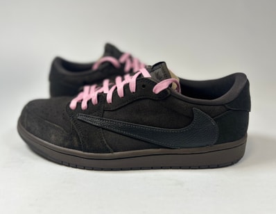 Travis Scott × Nike Air Jordan 1 Low OG SP "Velvet Brown and Dark Mocha"