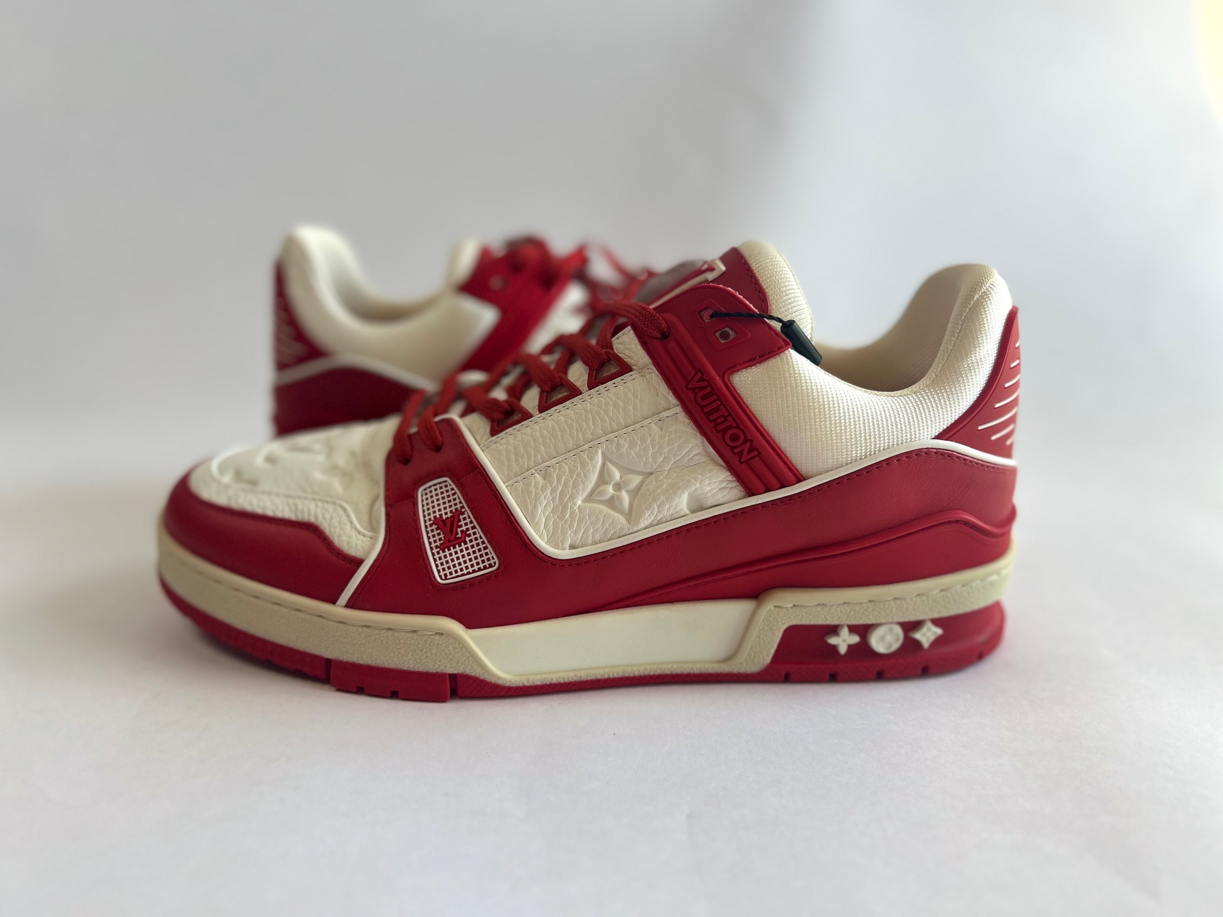 LOUIS VUITTON TRAINER LINE SNEAKER "RED"