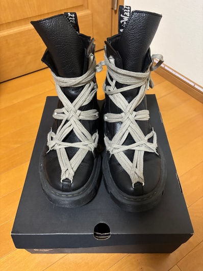 Rick Owens × Dr.Martens 1460 DMXL Mega Lace Boot "Black"