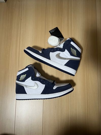 Nike Air Jordan 1 High OG CO.JP "White/Midnight Navy" (2020)(ブリーフケースなし)