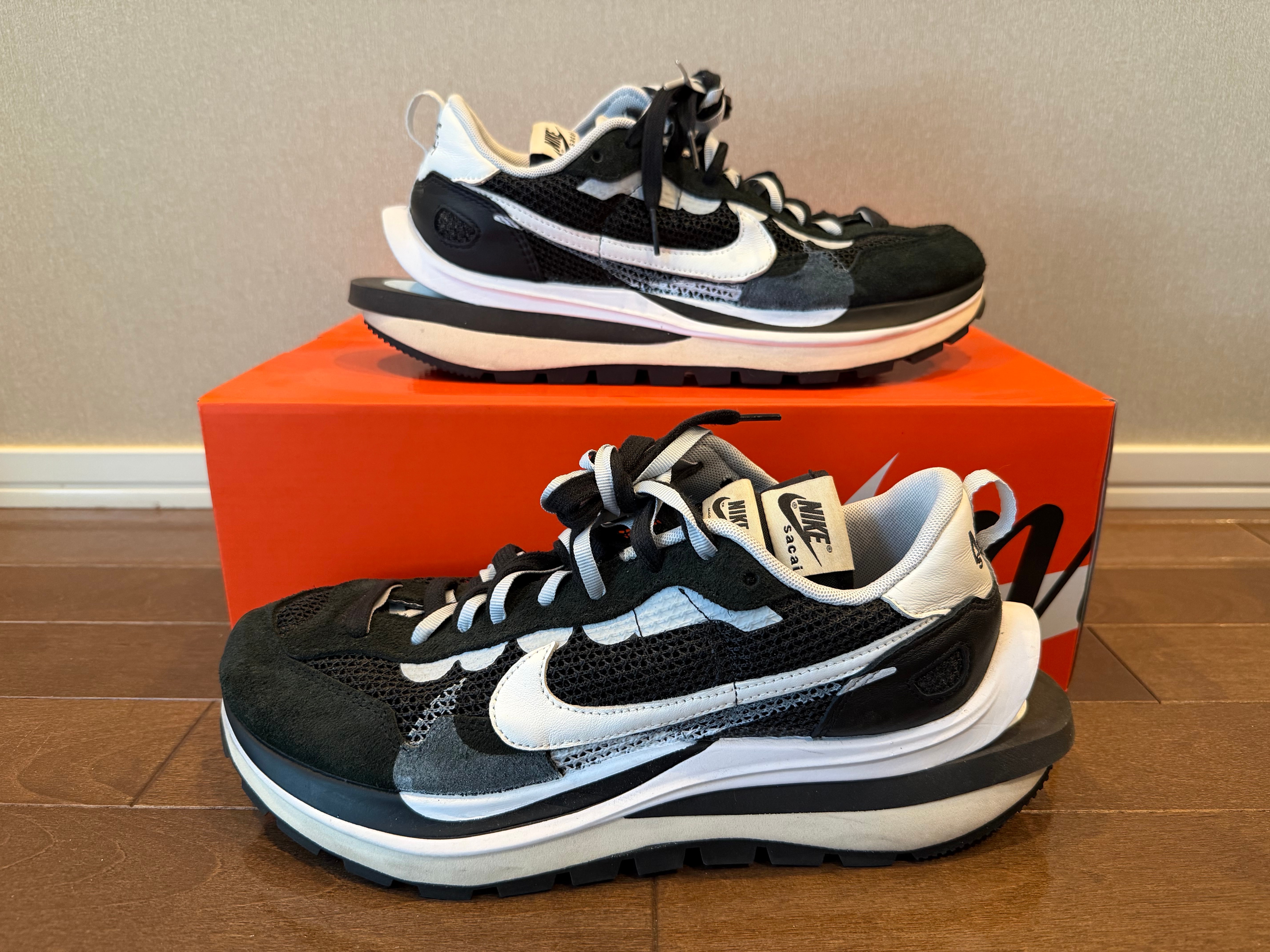 sacai × Nike Vapor Waffle "Black and White"