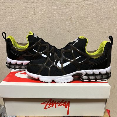 Stussy x Nike Air Zoom Kukini "Black/White/Bright Cactus"