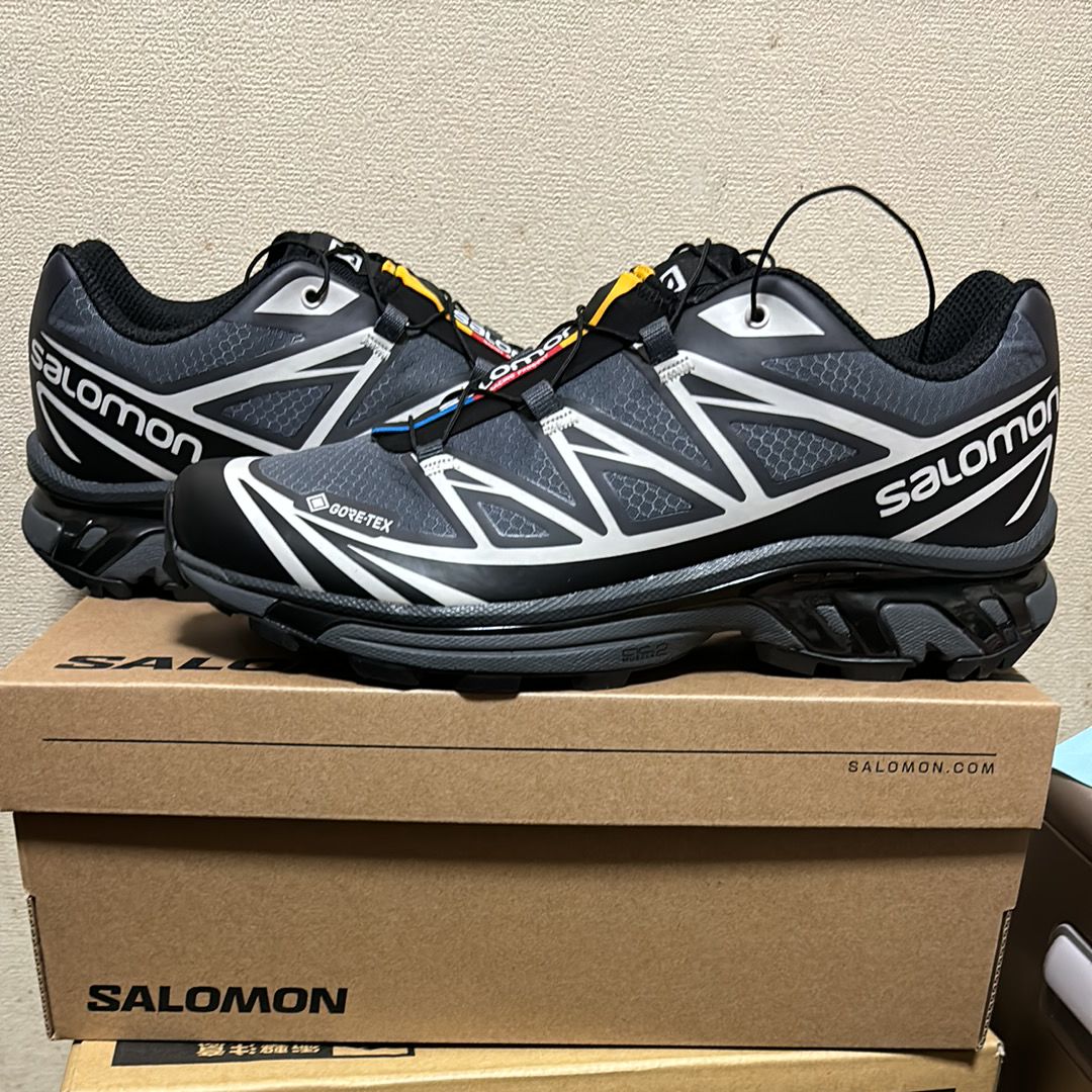Salomon XT-6 GORE-TEX "Black/Ebony/Lunar Rock"