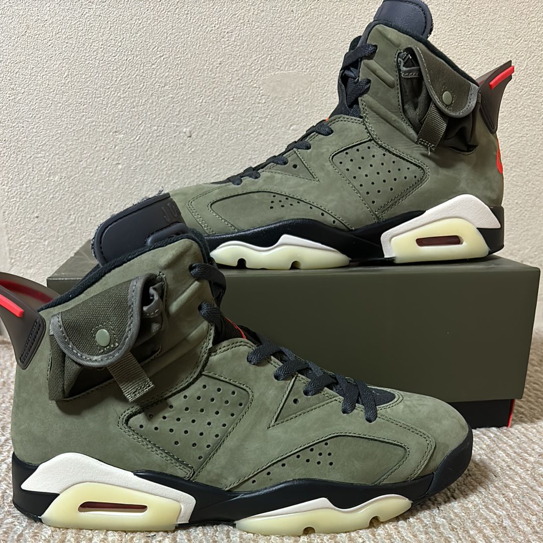 Travis Scott × Nike Air Jordan 6 Retro "Medium Olive"