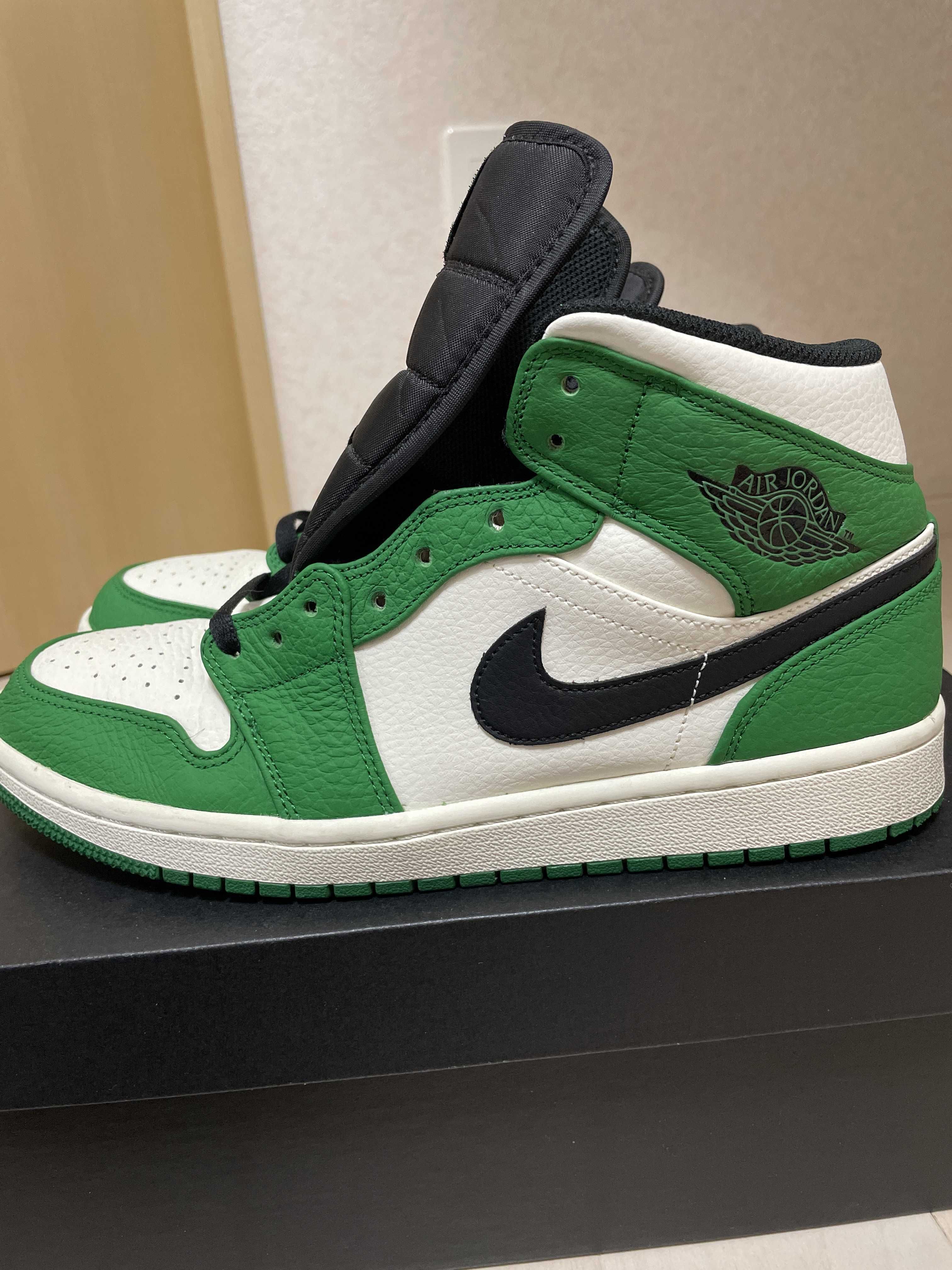 NIKE AIR JORDAN 1 MID "PINE GREEN"