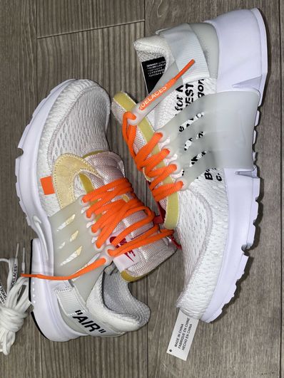 Off-White × Nike Air Presto "White/Black/Cone"