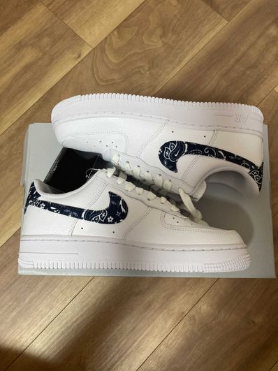 Nike Women's Air Force 1 Low '07 Essential "Black Paisley"