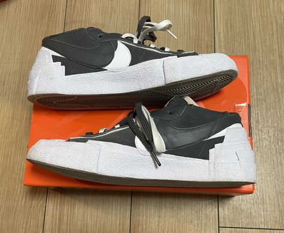 Sacai × Nike Blazer Low "Iron Grey"