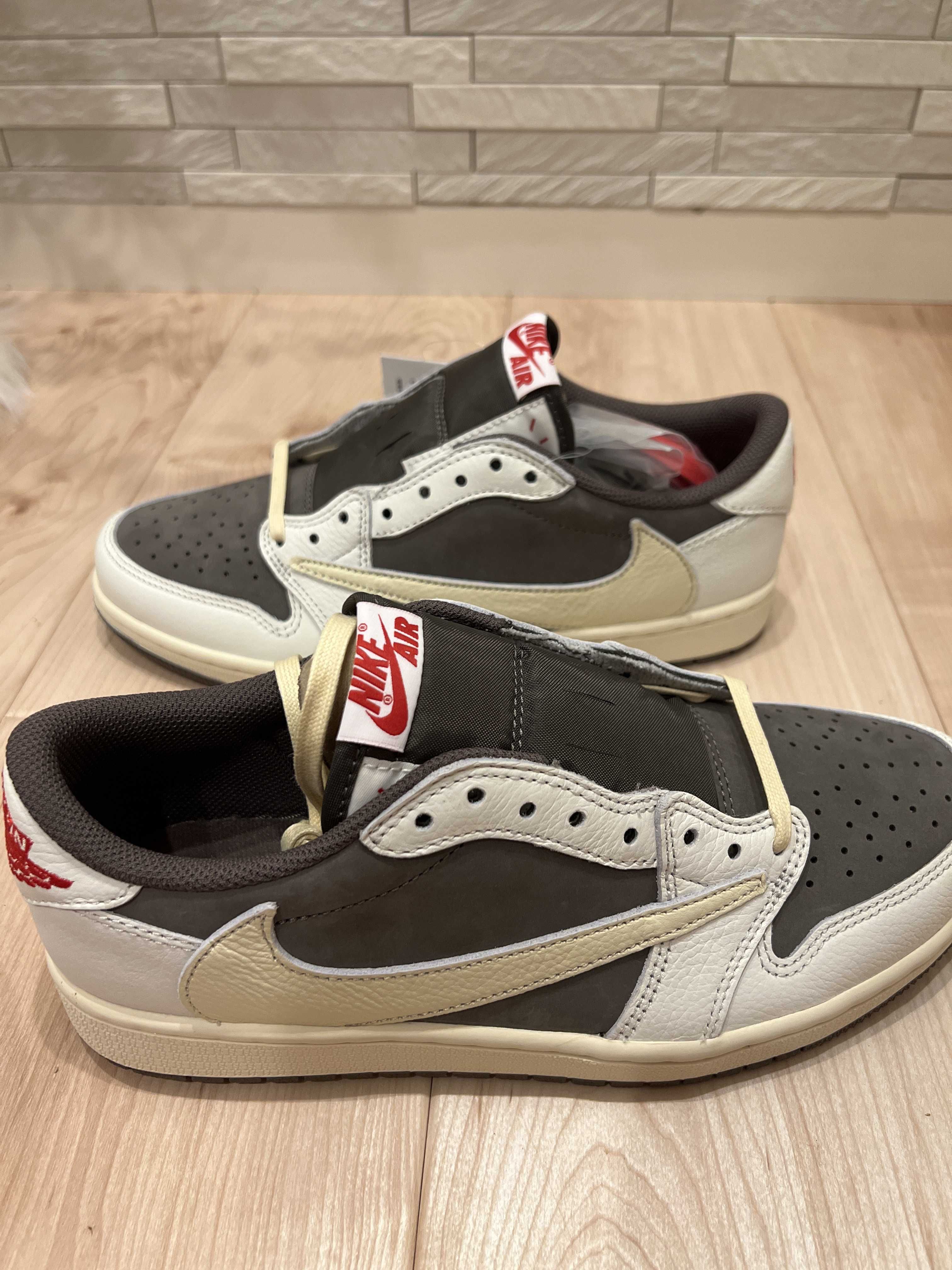 Travis Scott × Nike Air Jordan 1 Low OG SP "Reverse Mocha/Sail and Ridgerock"