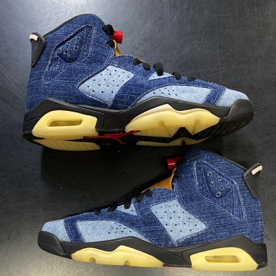 NIKE AIR JORDAN 6 GS "WASHED DENIM"