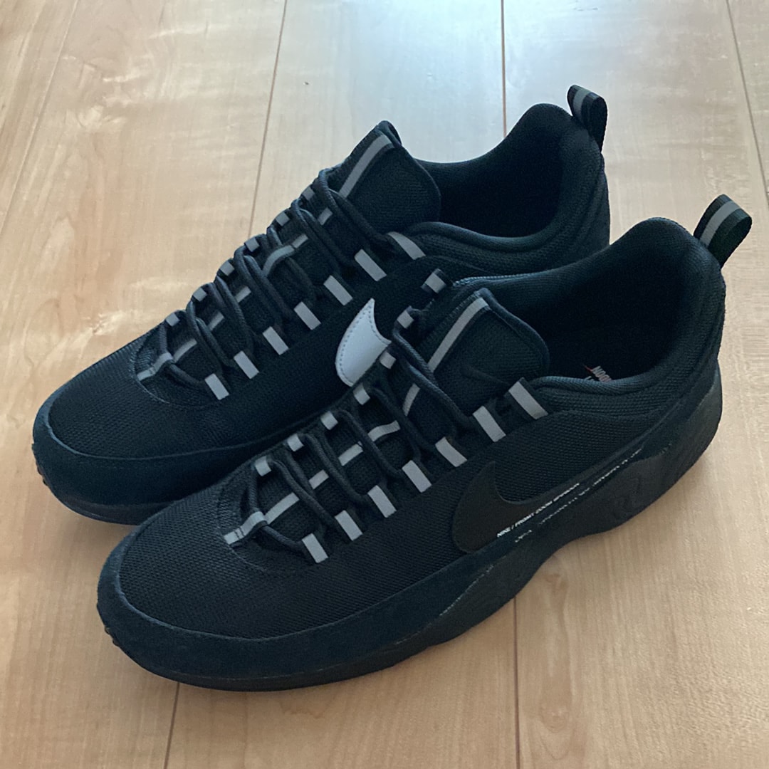 fragment design × Nike Air Zoom Spiridon SP "Black"