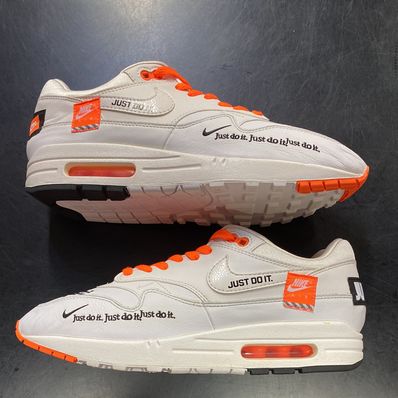 NIKE Women's AIR MAX 1 "WHITE JUST DO IT COLLECTION"