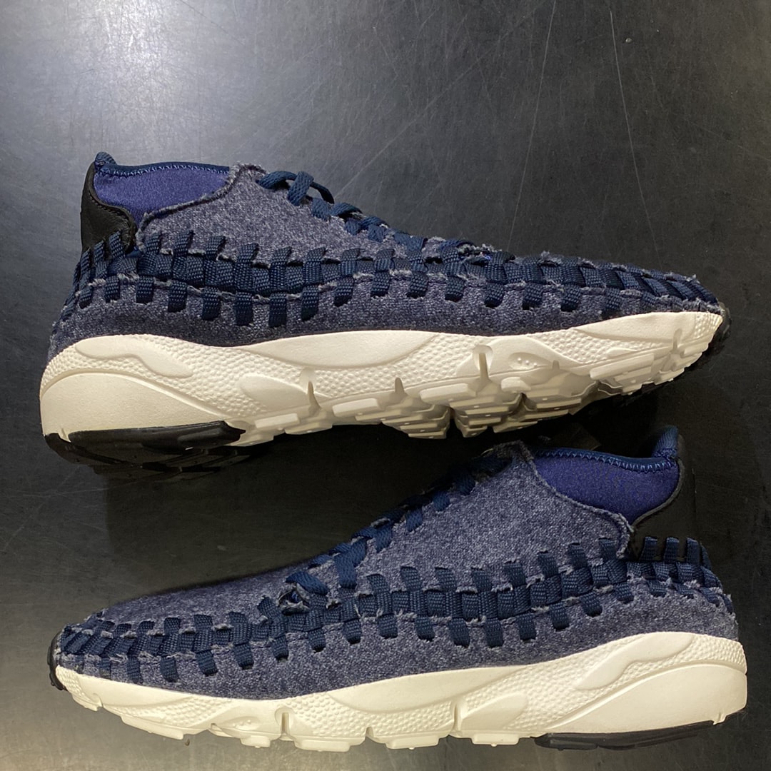 Nike Air Footscape Woven Chukka Denim "Obsidian/Black Sail"