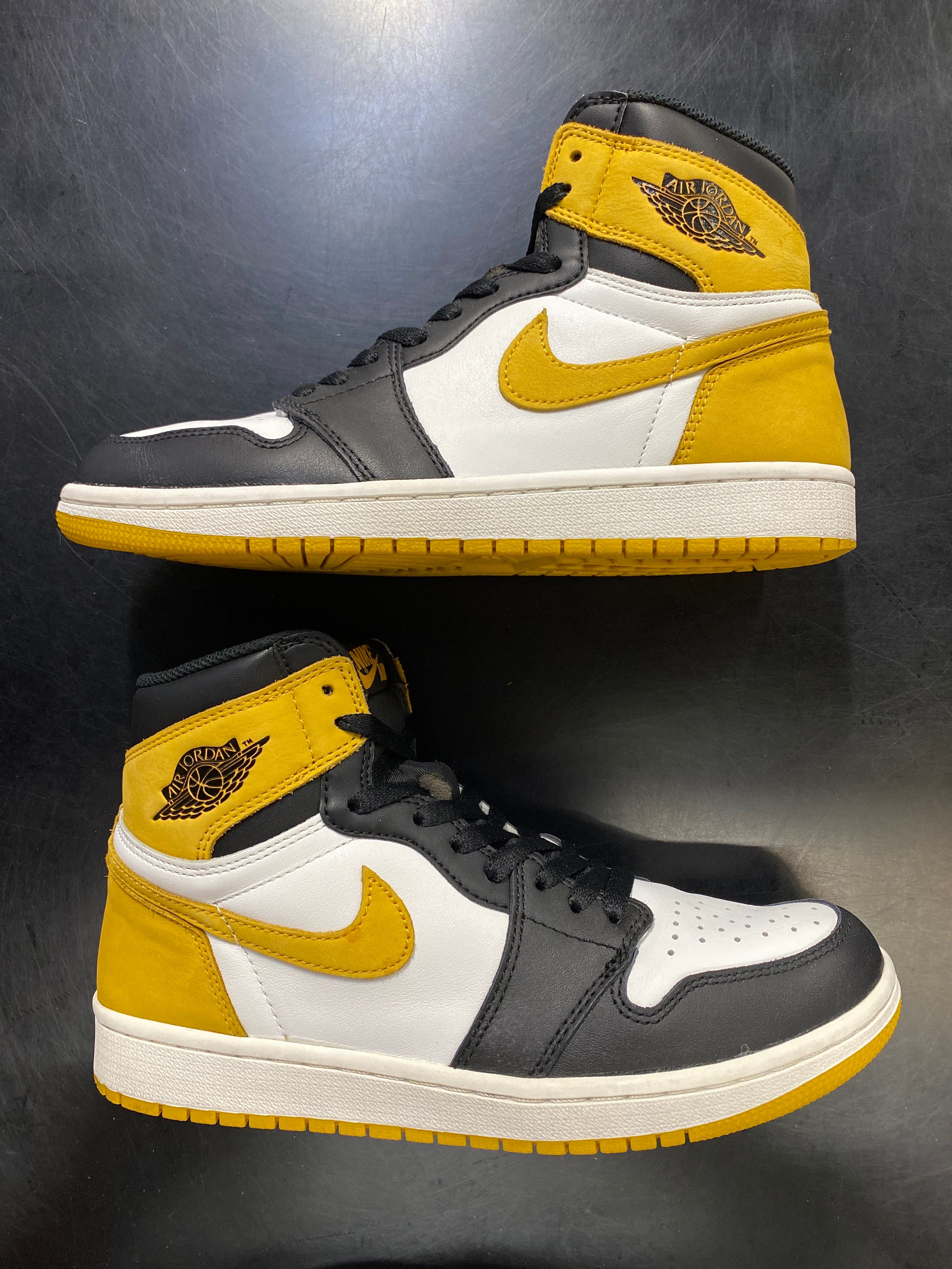 Nike Air Jordan 1 Retro High OG "Black Toe/Yellow Ochre"