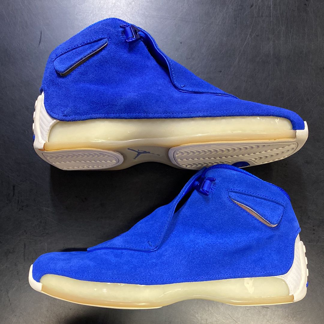 Nike Air Jordan 18 "Blue Suede"