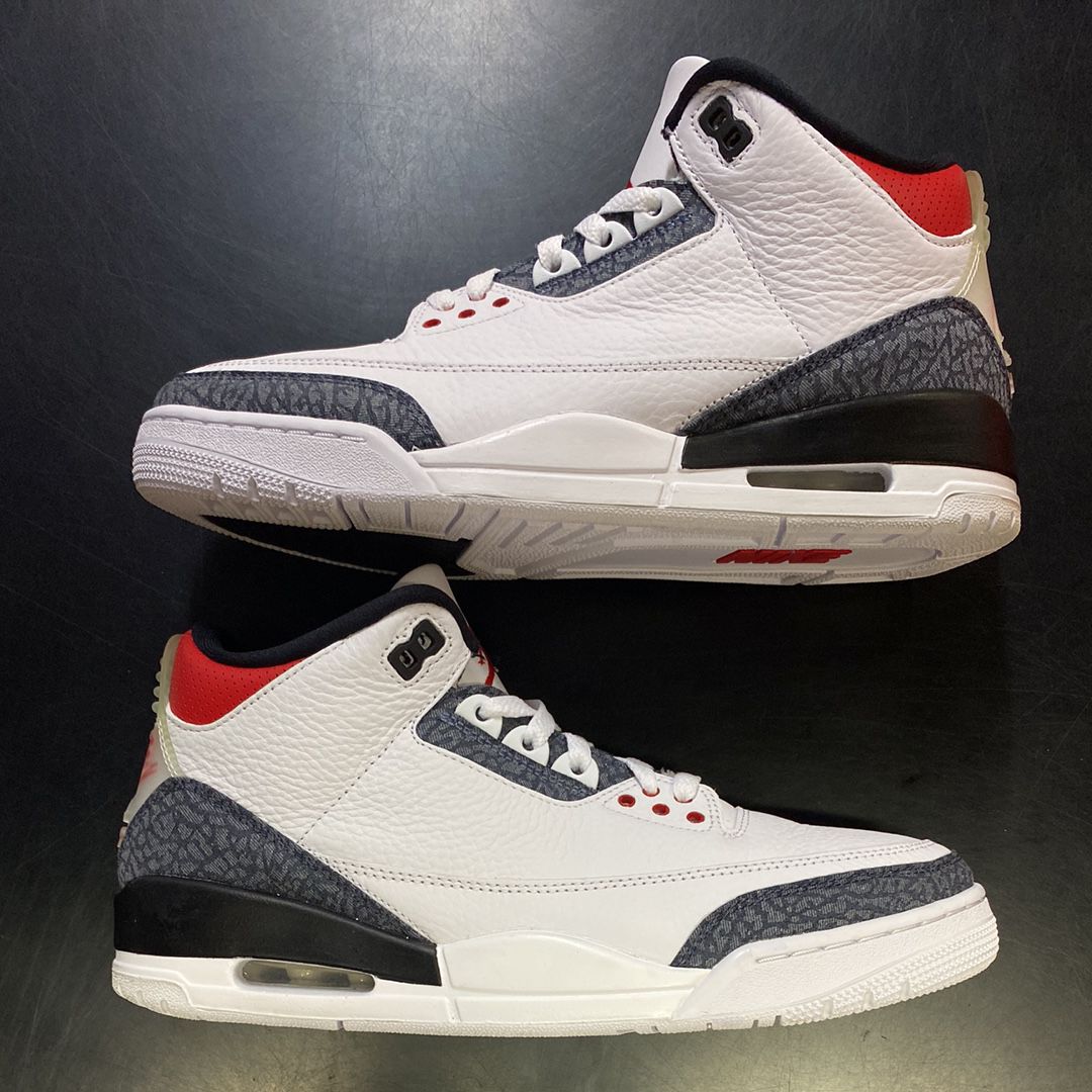 Nike Air Jordan 3 Retro SE-T CO JP "Fire Red Denim"
