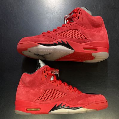 Nike Air Jordan 5 Ratro "Red Suede"