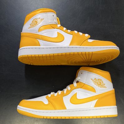 Nike Women's Air Jordan 1 Mid "Lemon"