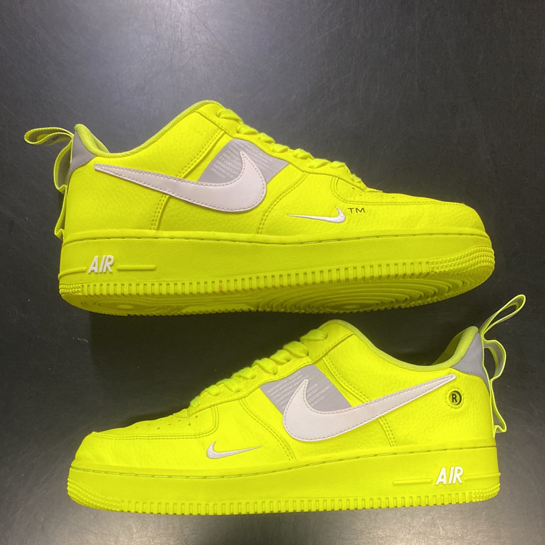 Nike Air Force 1 Low Utility "Volt/White/Black/Wolf Grey"