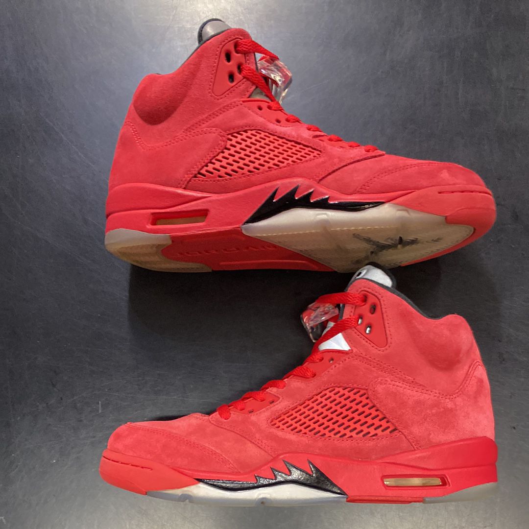 Nike Air Jordan 5 Ratro "Red Suede"