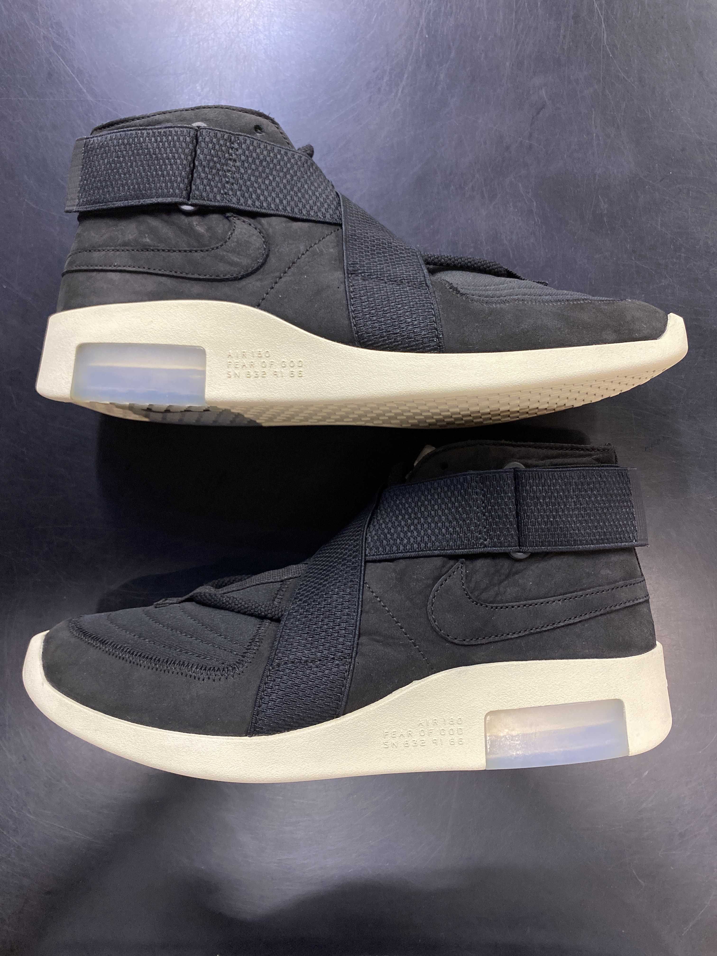 FEAR OF GOD × Nike Air Fear Of God Raid "Black"