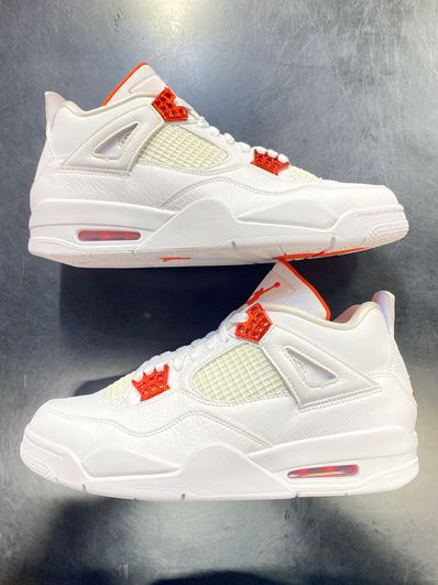 Nike Air Jordan 4 Retro "White/Team Orange"