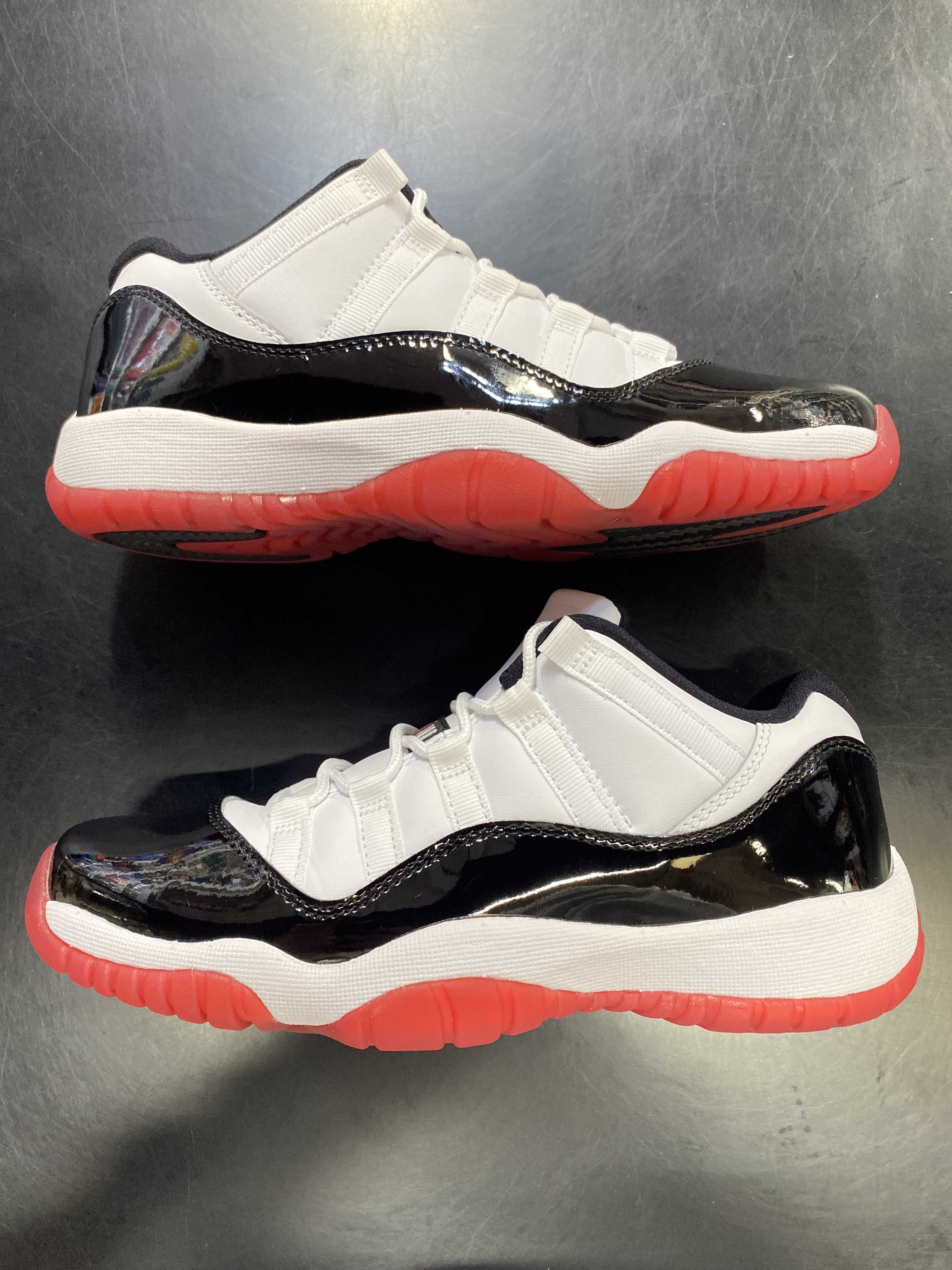 NIKE AIR JORDAN11 LOW GS "GYM RED"