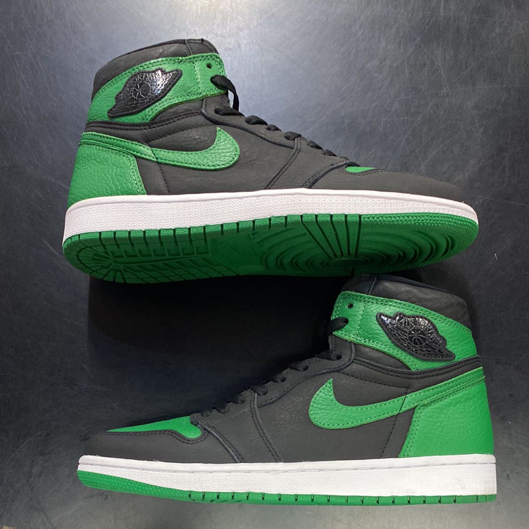 Nike Air Jordan 1 Retro High OG "Black/Pine Green" (2020)      