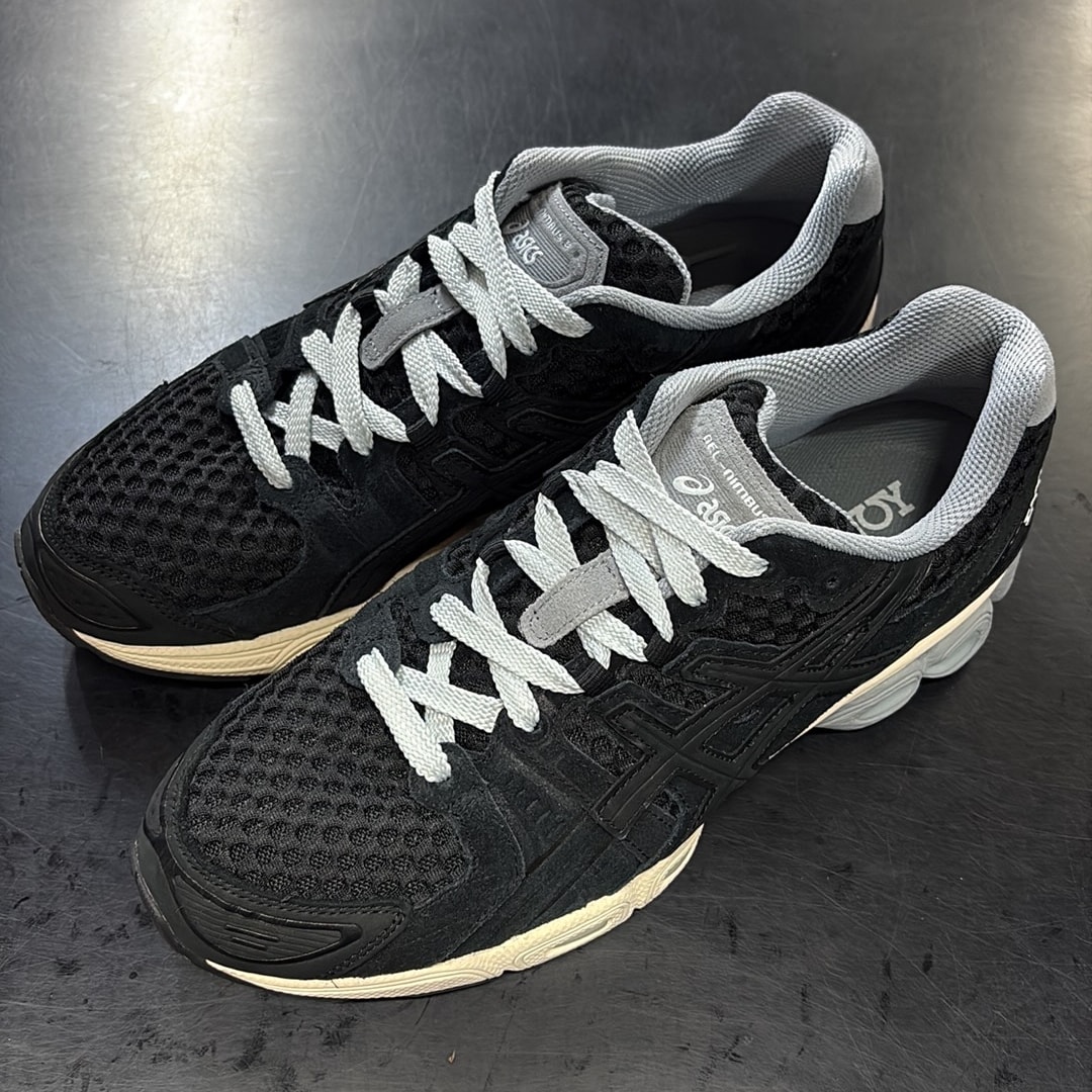 ENNOY × Asics Gel-Nimbus 9 "Black/Sheet Rock" (1201A986-002)