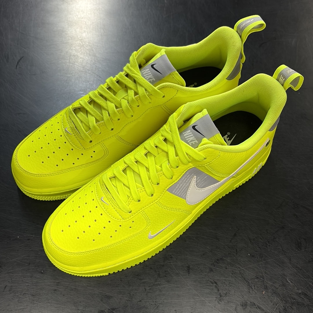 Nike Air Force 1 Low Utility "Volt/White/Black/Wolf Grey"