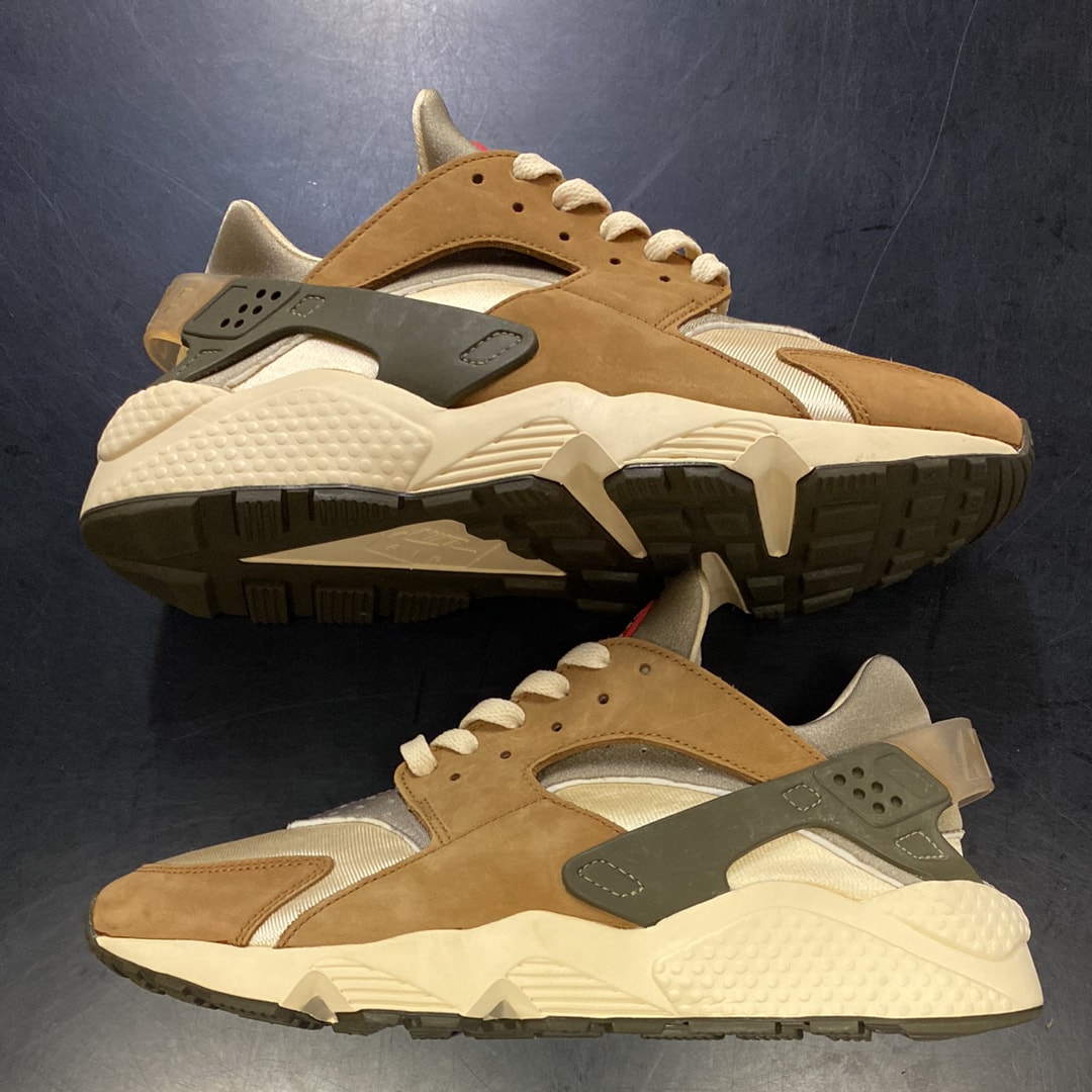 Stussy × Nike Air Huarache "Desert Oak"